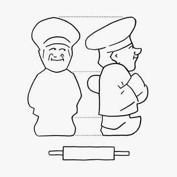 Little Folk Baker Blank by Harley Refsal